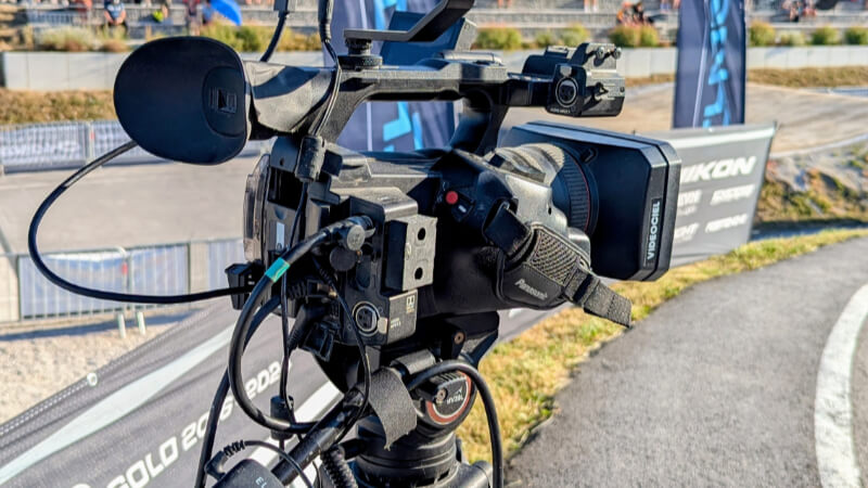 Camera Panasonic CX350 au virage n°3